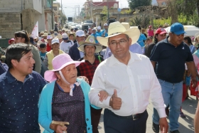 Recorri&oacute; las calles de Nealtican, San Nicol&aacute;s de los Ranchos, Calpan, Domingo Arenas, Juan C. Bonilla