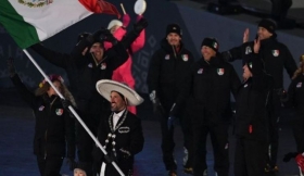 Germán Madrazo, encabezó el grupo mexicano.