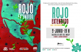 Presenta IMACP Exposición Rojo Extendido