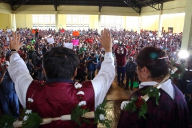 Aseguró sentirse motivado por promover una nueva clase política que sea honesta