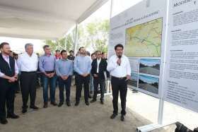 Modernizan el Anillo Periférico Ecológico y entregan rehabilitación de la carretera Tepeaca-Zacatepec