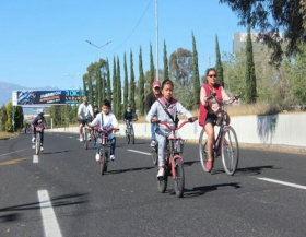 Disfrutaron Vía Recreativa Metropolitana