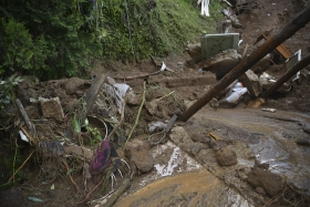 Reblandecimiento de la tierra a consecuencia de la lluvia ocasionó el accidente 