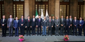 El evento estuvo encabezado por el Secretario de Gobernación, Miguel Ángel Osorio Chong   