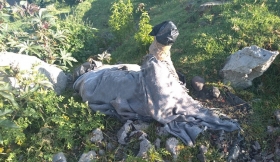 Fue hallado en una barranca de la colonia M&eacute;xico 83, en la ciudad de Puebla