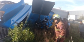El accidente moviliz&oacute; a los cuerpos de emergencia 