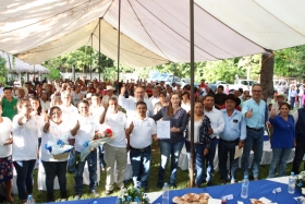 Encabez&oacute; la toma de protesta de la Comisi&oacute;n Organizadora del municipio de Epatl&aacute;n