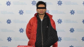 Robo una bater&iacute;a y fue detenido