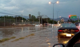 Se habilitó un albergue donde pasaron la noche     