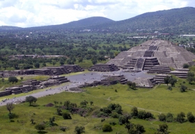 Zona arqueológica de Teotihuacán.