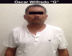 Oscar Wilfredo &ldquo;G&rdquo; fue detenido en Puebla