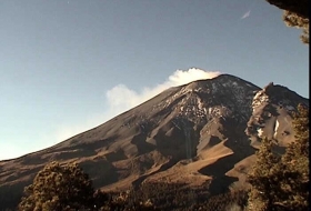 Actividad del Popocatépetl