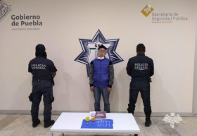 Policía Estatal detiene a presunto distribuidor de droga “El Croquis”