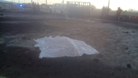 El cad&aacute;ver fue ubicado luego de que cuerpos de emergencia sofocaran el fuego 