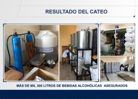 La bodega y la mercancía incautada se encuentran resguardadas  