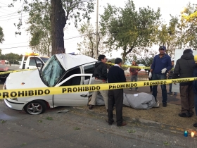 El joven muri&oacute; a escasos metros de su casa 