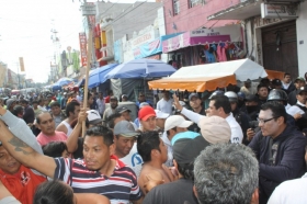 Batalla campal en Texmelucan