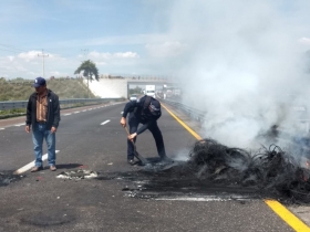 La policía federal fue la encargada de dialogar