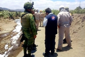 Los trabajos duraron varias horas    